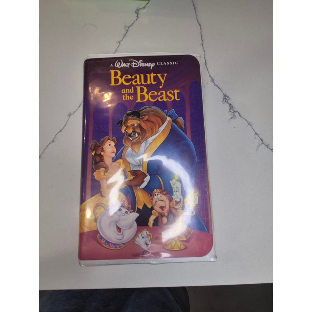 Walt Disney Classic‎ Beauty and the Beast VHS Tape Collectible Movie